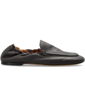 Odissi Leather Loafers - White