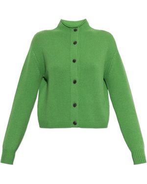 Lisa Yang Cashmere Cardigan 'Zirelle' - Green