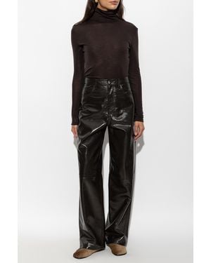 Rohe Leather Pants - Black