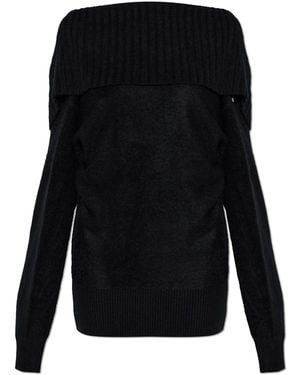 Sportmax 'Conio' Wool Jumper - Black