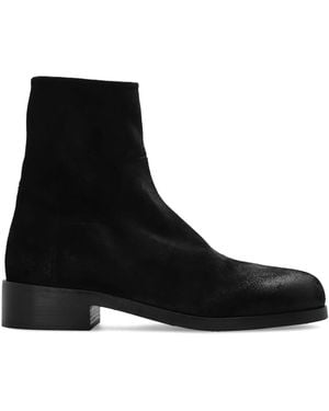 Marsèll Leather Ankle Boots - Black