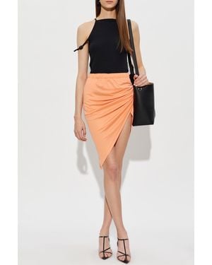 Courreges Asymmetrical Skirt - Black