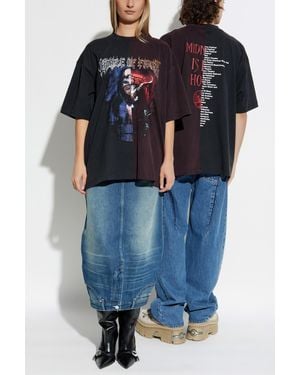 Vetements T-Shirt With Print - Blue