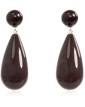 LIE STUDIO Earrings 'The Lola' - Brown