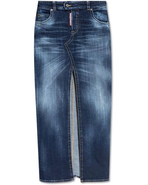 DSquared² Denim Skirt - Blue