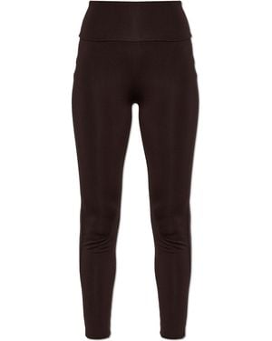 MICHAEL Michael Kors Leggings With A Logo Patch - Black