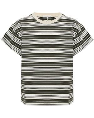 Rag & Bone T-Shirt With Striped Pattern - Green