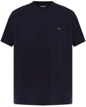 DSquared² T-Shirt With Logo - Multicolour