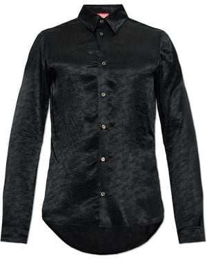 DIESEL Shirt 'S-Kinny-Efbz' - Black