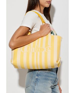 Chloé Bag 'Stripy Small' - Yellow