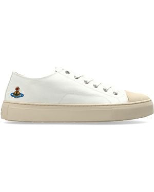 Vivienne Westwood Sports Shoes "Plimsoll Low" - White