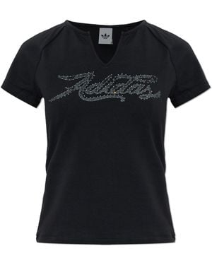 adidas Originals T-Shirt With Logo - Black