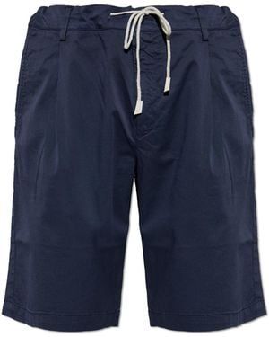 Eleventy Cotton Shorts - Blue