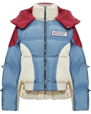 DSquared² Padded Jacket With Logo - Blue