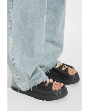 UGG Platform Sandals 'Goldenglow Toggle' - Blue