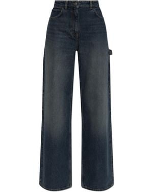 Courreges Wide-Leg Jeans - Blue