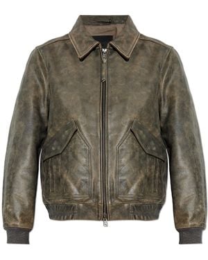 AllSaints 'Marlando' Leather Jacket - Green