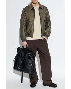 AllSaints 'Marlando' Leather Jacket - Brown