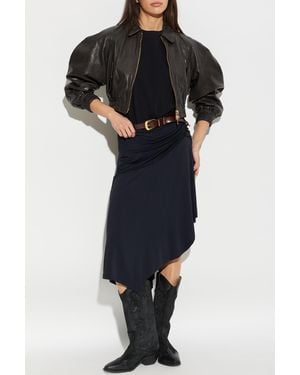 AllSaints Leather Jacket 'Anouk' - Black