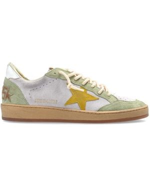 Golden Goose 'Ball Star' Sports Shoes - Green