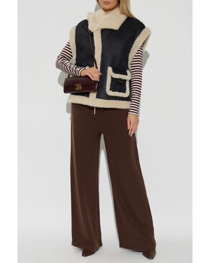 Munthe Vest 'Lurple' - Black