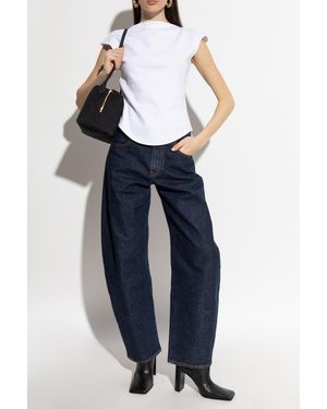 Alaïa Loose-Fit Jeans - Blue