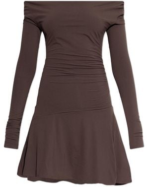 Bondeye Beach Dress "Nixi Long" - Brown