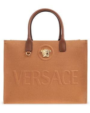 Versace Shopper Bag - Brown