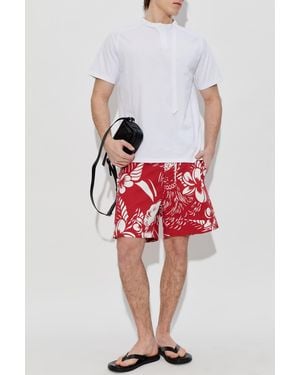 DSquared² Patterned Shorts - Red