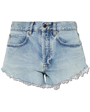 Balenciaga Denim Shorts - Blue