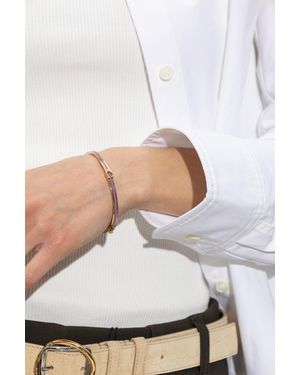 COACH Brass Bracelet - White