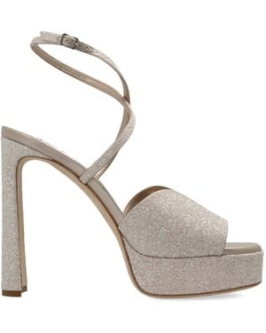 Jimmy Choo 'Karli' Platform Sandals - Metallic