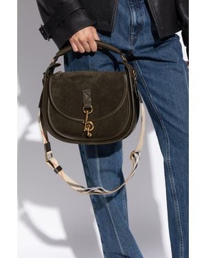 Burberry Clip Small Bag - Blue