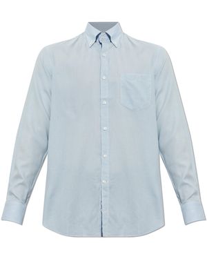 Paul & Shark Checked Pattern Shirt - Blue