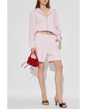 Acne Studios Cotton Shorts - Red