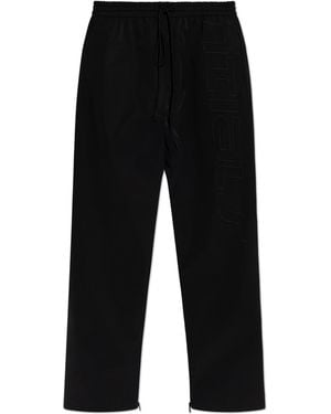 Fear Of God Trousers With Sewn-In Zippers - Black