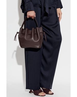 Yuzefi 'Scallop Mini' Leather Bag - Blue