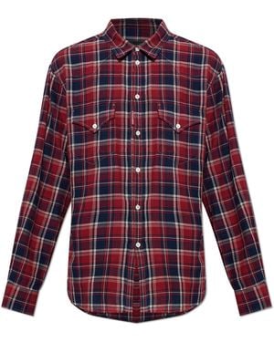 DSquared² Checked Shirt - Red