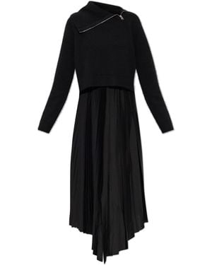 AllSaints Two-Piece Dress "Jax" - Black