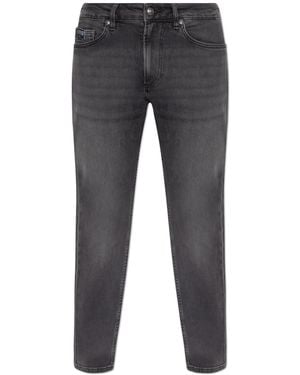 Versace Jeans Couture Jeans With Tapered Legs - Grey