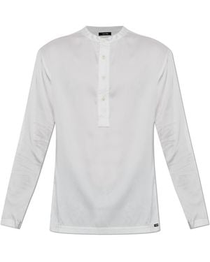 Tom Ford Silk Lingerie Top - White