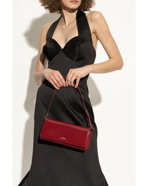 Marc Jacobs Leather Clutch - Red