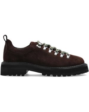 G.H. Bass & Co. 'Mason Hiker Lo Suede' Suede Trapper Boots - Black