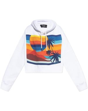 DSquared² Sweatshirt Capsule `summer Lovers`, - Blue