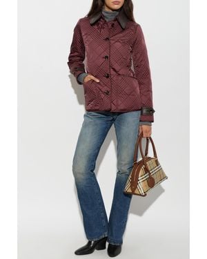Burberry Insulated Jacket 'Fernleigh' - Red
