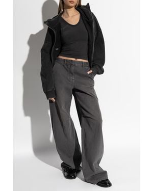 Entire studios Top Cropped - Black