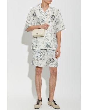 Jacquemus Patterned Short-Sleeve Shirt - White