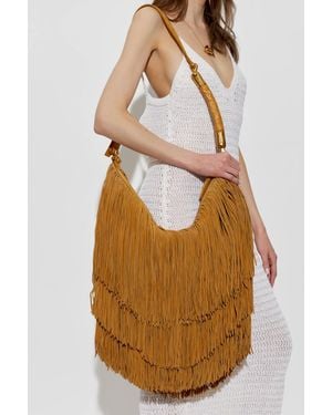 Balmain "Ébène Hobo Large" Bag - Brown