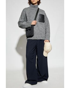 JW Anderson Wool Turtleneck - Blue