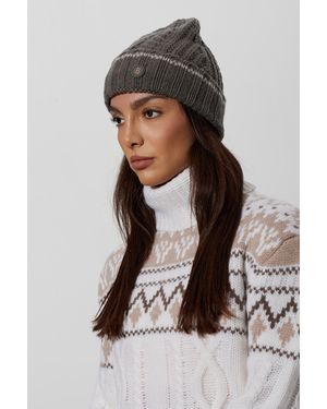 Bogner 'Fabiana' Beanie - Gray
